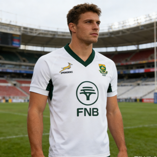 Mens Fashion Rugby Shirts - Koszulka rugby Republiki Południowej Afryki Springboks,