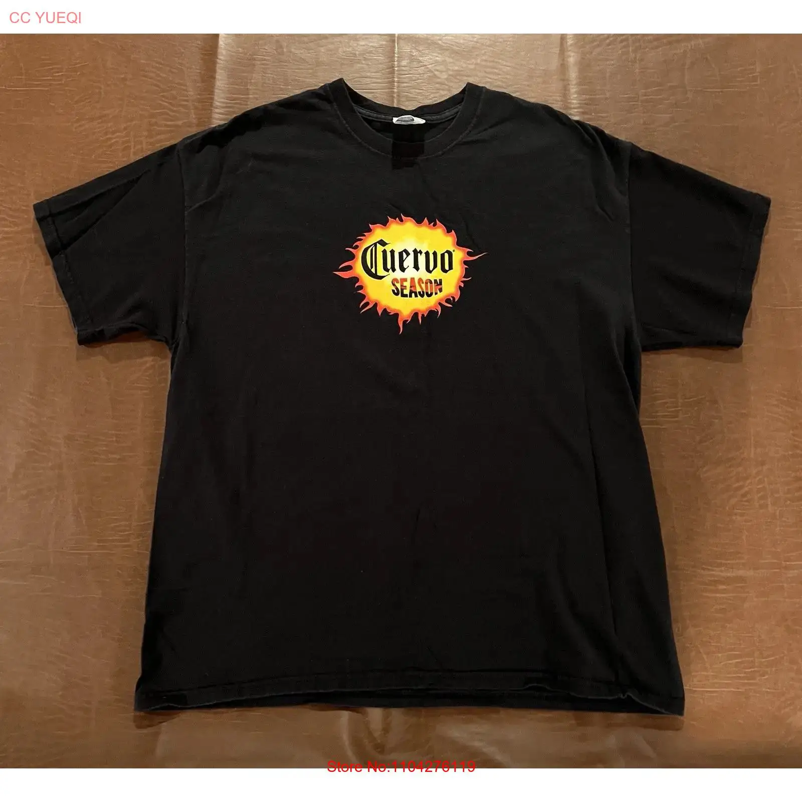Xl Men'S Fashion - Koszulka Vintage Jose Cuervo Tequila Dwustronna
