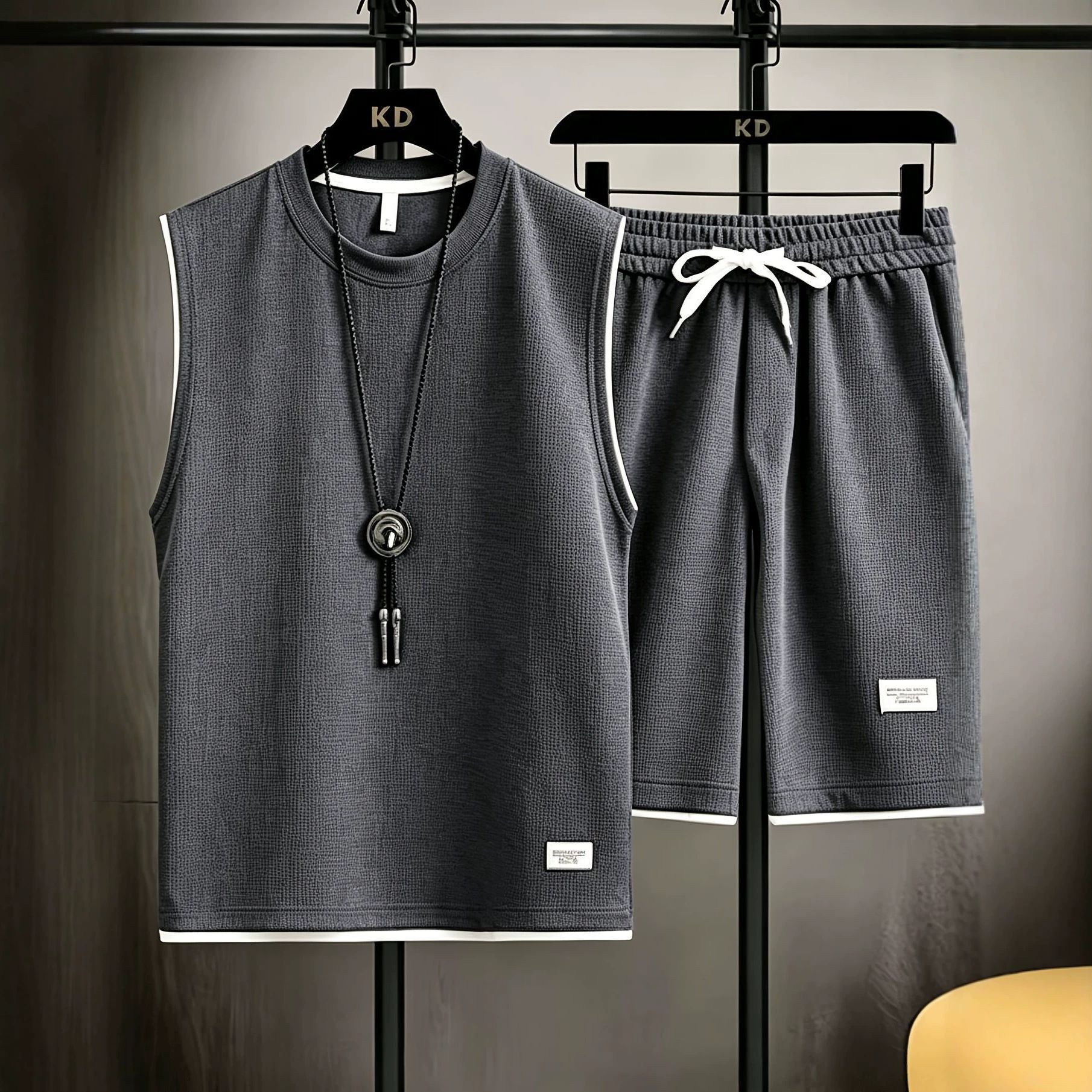 Men'S Fashion - Letnie męskie komplety kamizelek wysokiej jakości,