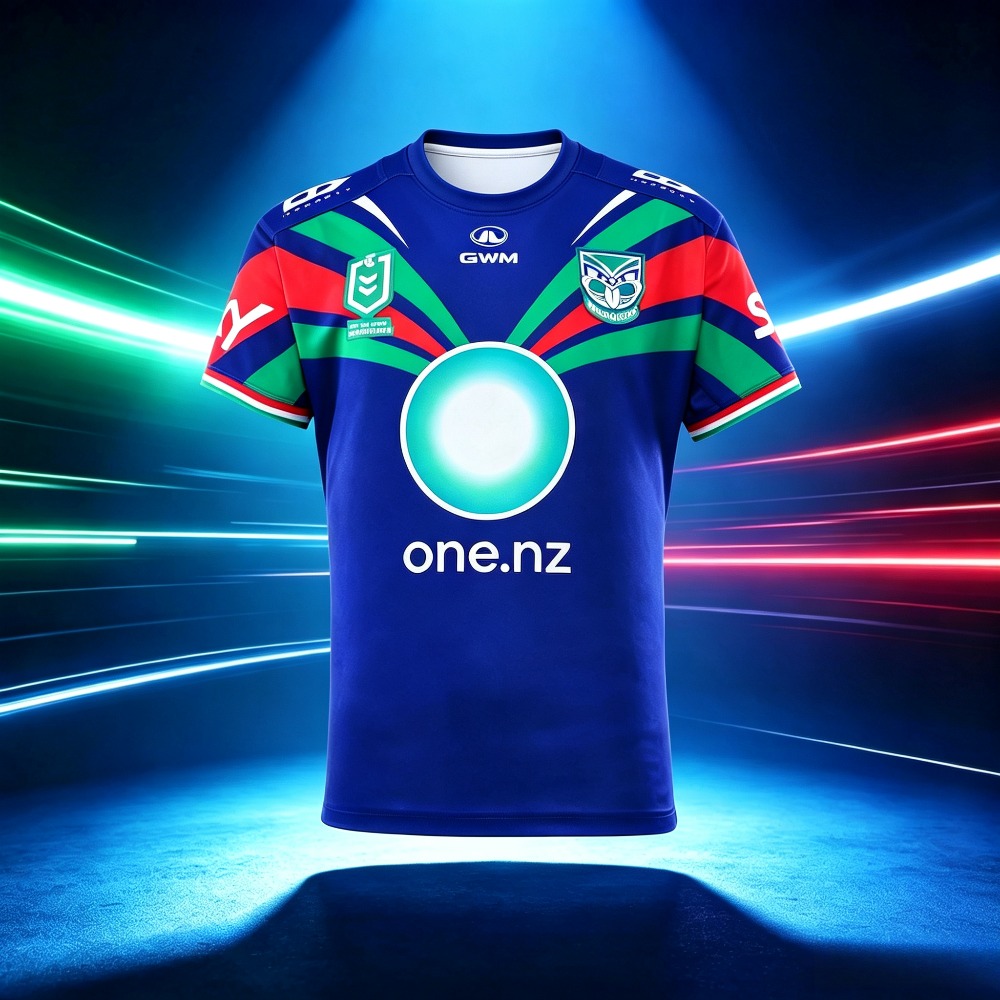 Mens Fashion Rugby Shirts - Koszulka rugbyowa New Zealand Warriors One