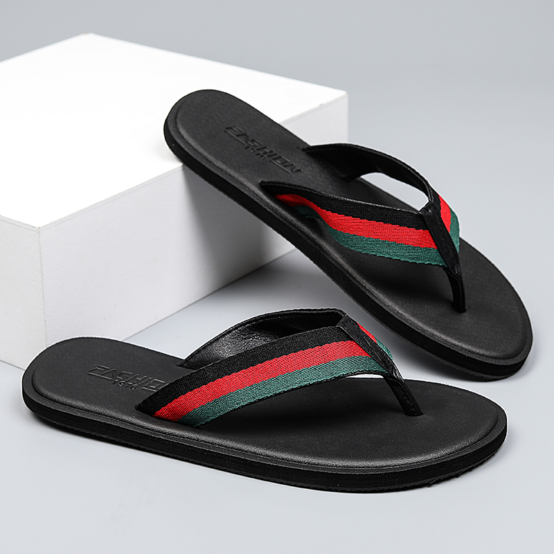 Men'S Fashion News - Męskie klapki z miękką podeszwą, minimalistyczne,