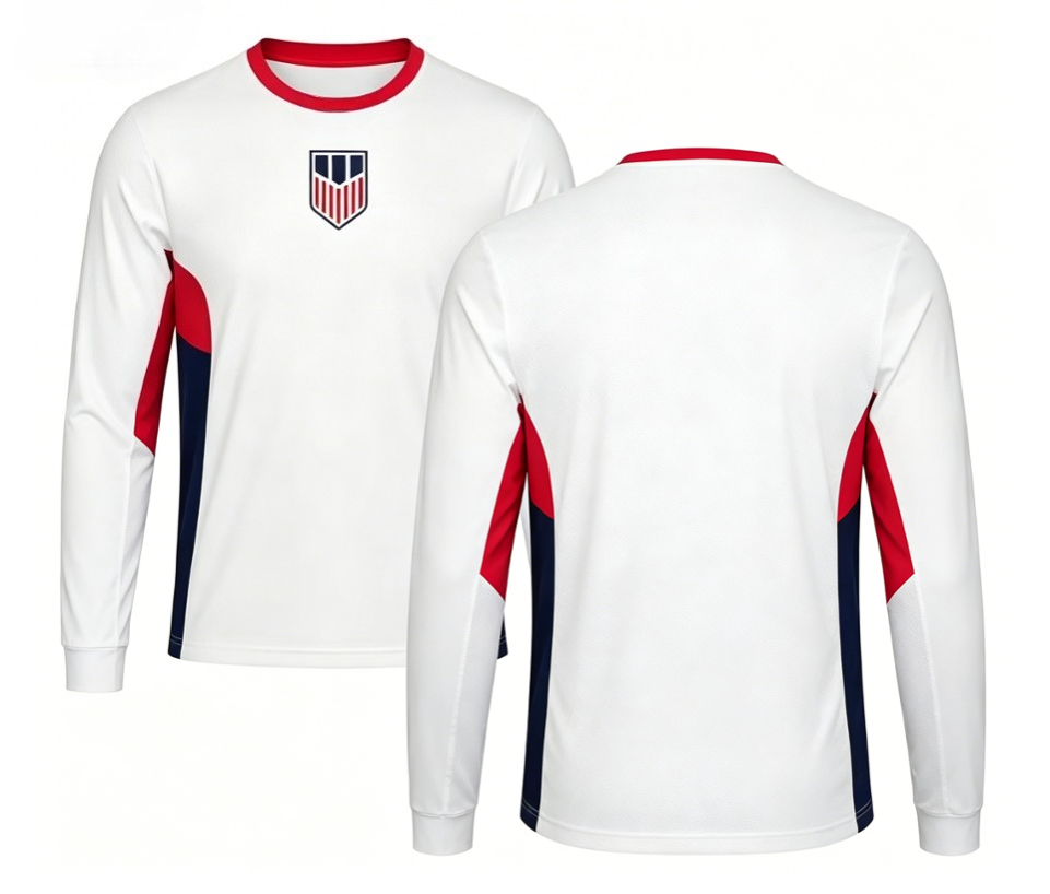 Men'S Fashion For 2026 - Koszulka piłkarska z długim rękawem, z