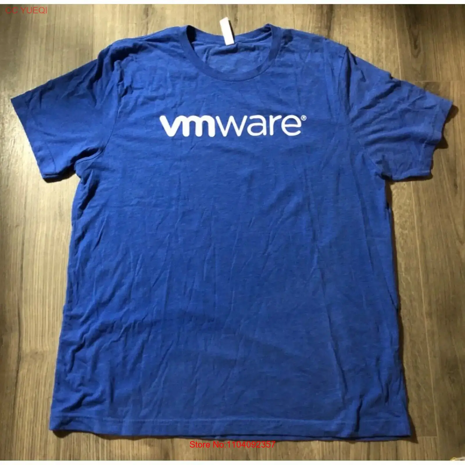 Xl Men'S Fashion - Koszulka VMware Company, niebieska, używana, rozmiar