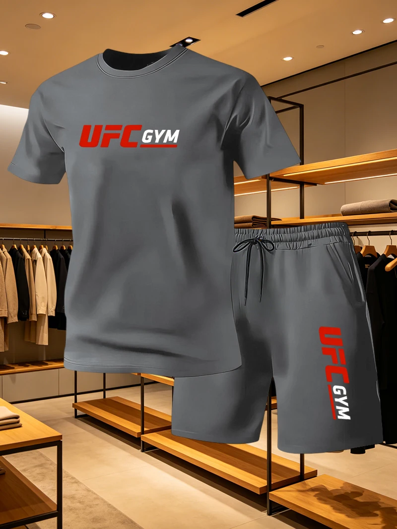 Men'S Fashion Essentials - Męski zestaw: T-shirt i szorty, styl