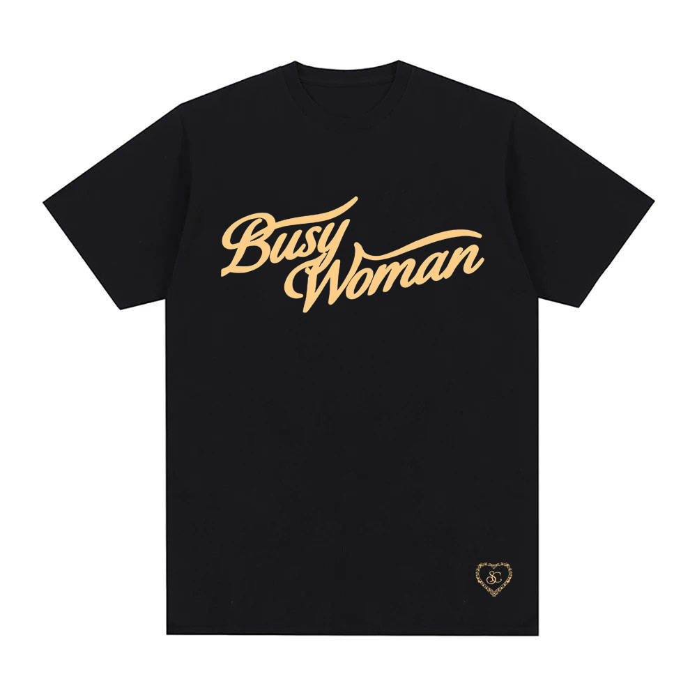 Men'S Fashion Websites - Koszulka Busy Woman Baby Tee 2026Nowa
