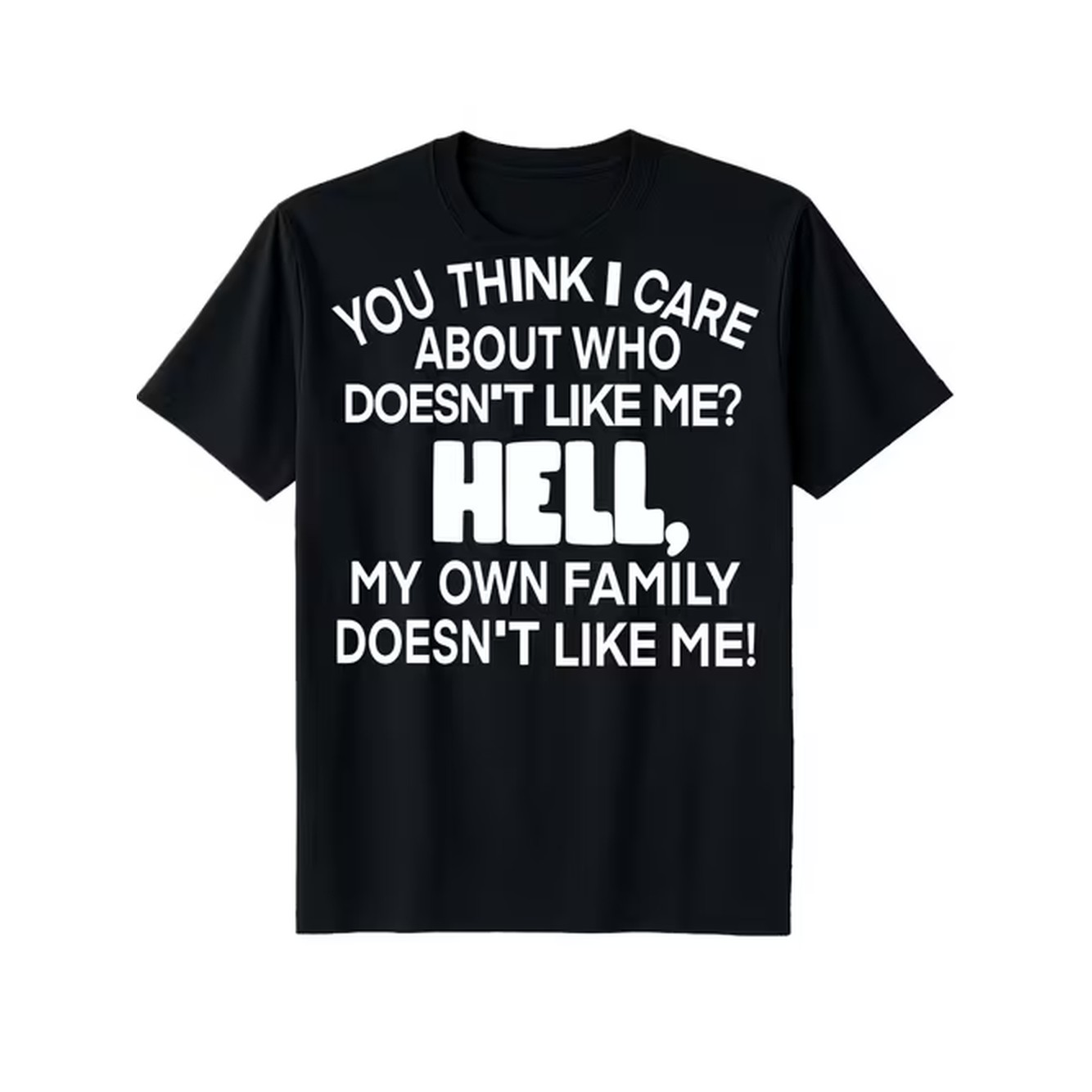 Mens Fashion Black Shirt - Męska koszulka plus size z nadrukiem,