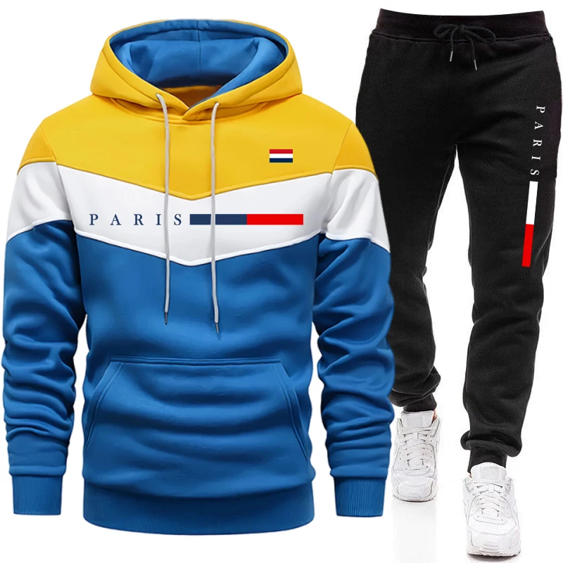 Mens Fashion Urban - Męski zestaw: bluza z kapturem i