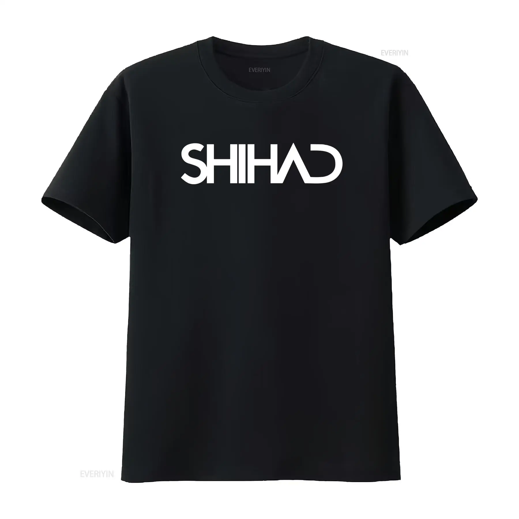 Mens Fashion Black Shirt - SHIHAD Nowa modna koszulka T-shirt dostępna