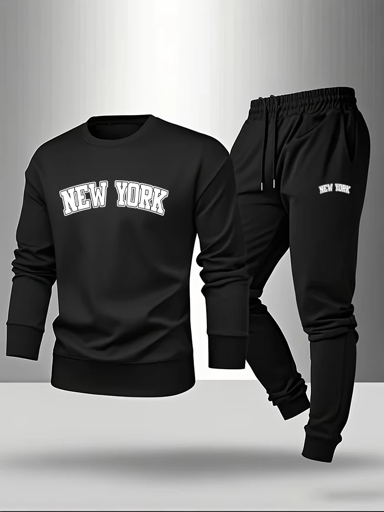 Mens Fashion Urban - Męski zestaw na wiosnę/jesień 2026: bluza