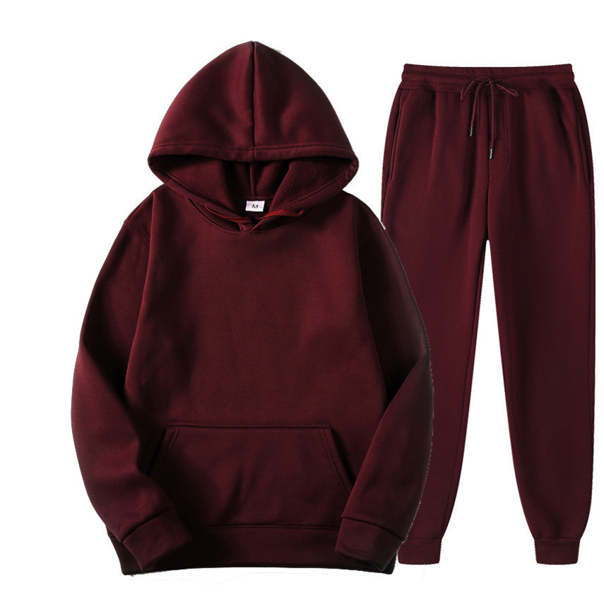 Men'S Fashion News - Męski jesienno-zimowy nowy zestaw dwuczęściowy: bluza