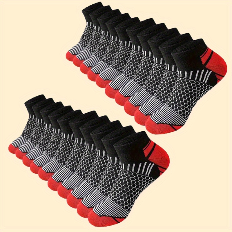 Socks Ankle Men - 6 par męskich krótkich skarpet sportowych