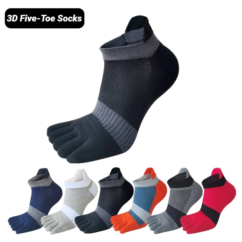 Socks Ankle Men - Męskie skarpety sportowe z siateczką, biznesowe,