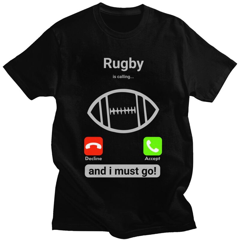 Mens Fashion Rugby Shirts - Koszulka Rugby Is Calling And I
