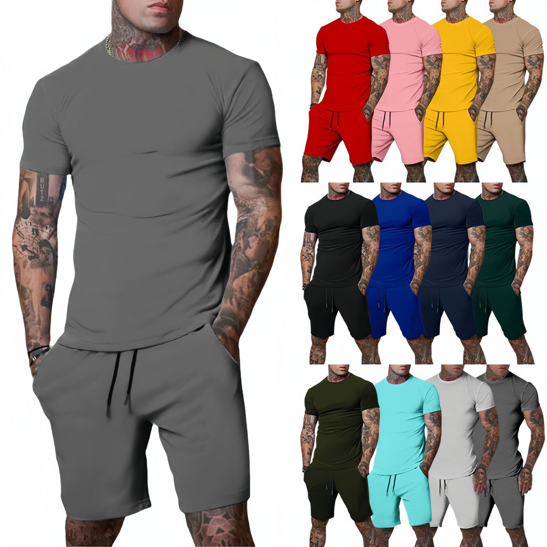 Men'S Fashion Essentials - Modny i swobodny letni strój sportowy