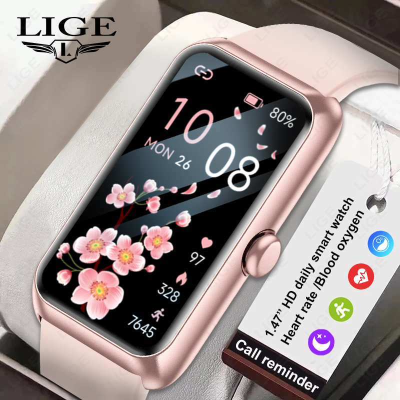 Men'S Fashion Week 2026 - LIGE Nowoczesny Smartwatch Damski z Pełnym