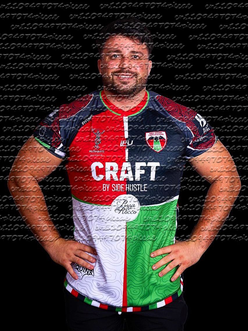 Mens Fashion Rugby Shirts - Koszulka rugbyowa New Harlequins Abu Dhabi