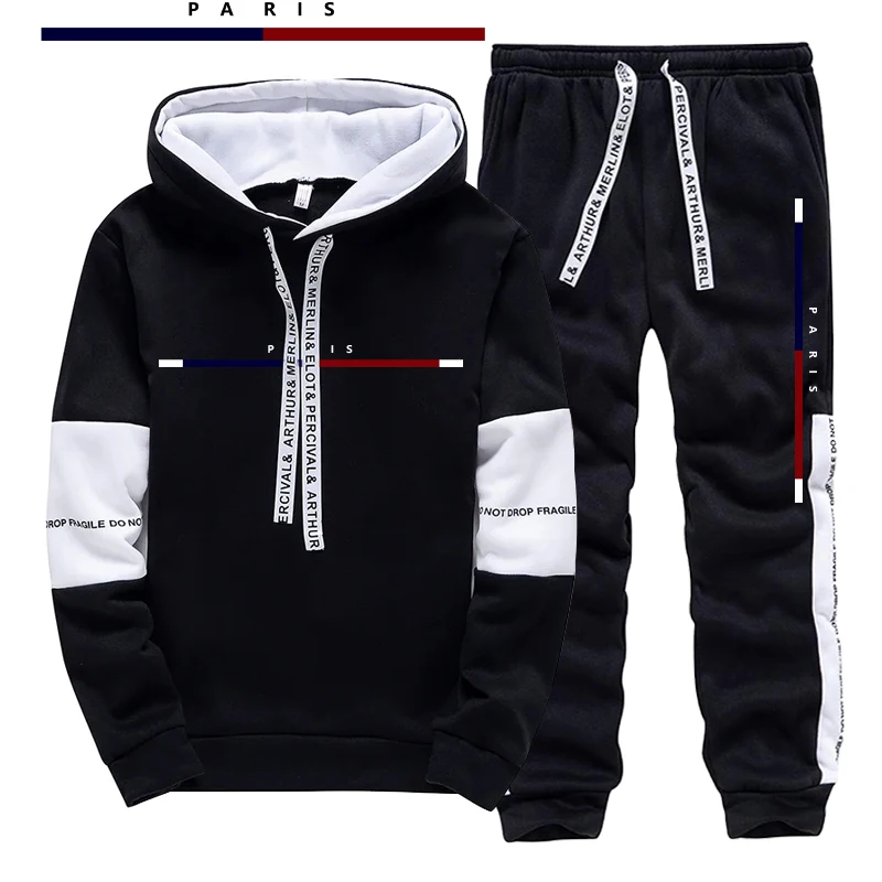 Mens Fashion Urban - Męski zestaw z nadrukiem w stylu