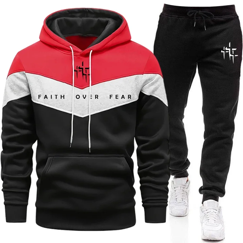 Męski dres z kapturem i spodni – Mens Fashion Urban recenzja i cena