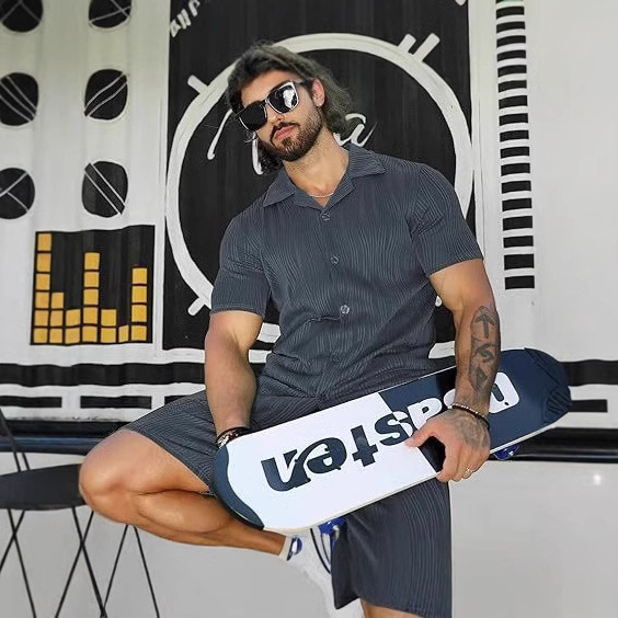 Męskie komplety dwuczęściowe:  – Men'S Fashion Outfits recenzja i cena