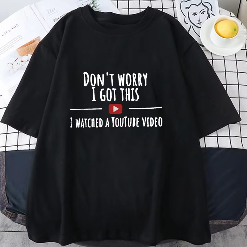 Damskie Męskie Śmieszne Koszul – Men'S Fashion Youtube recenzja i cena