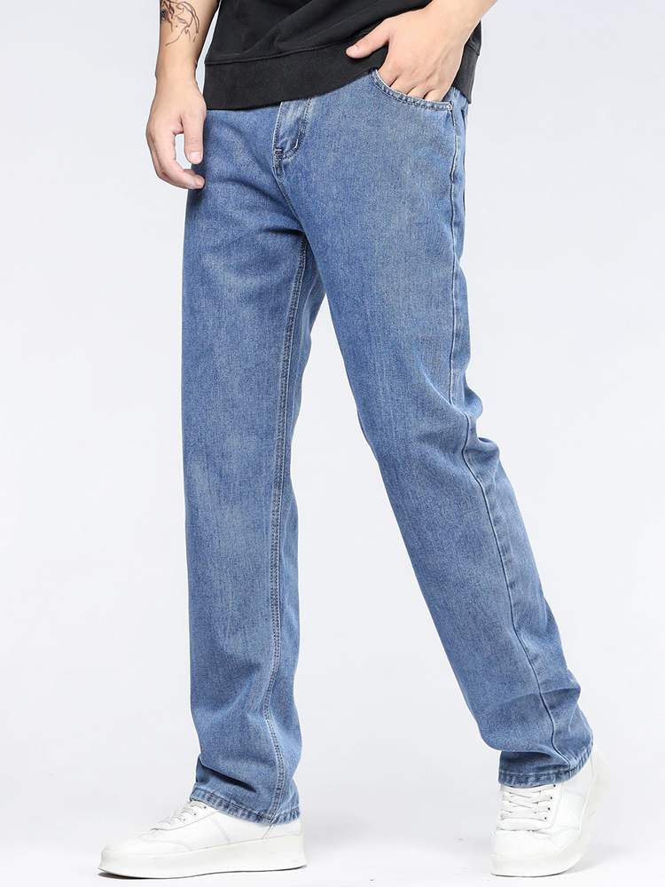 Męskie koreańskie modne jeansy – Men'S Fashion With Baggy Jeans recenzja i cena
