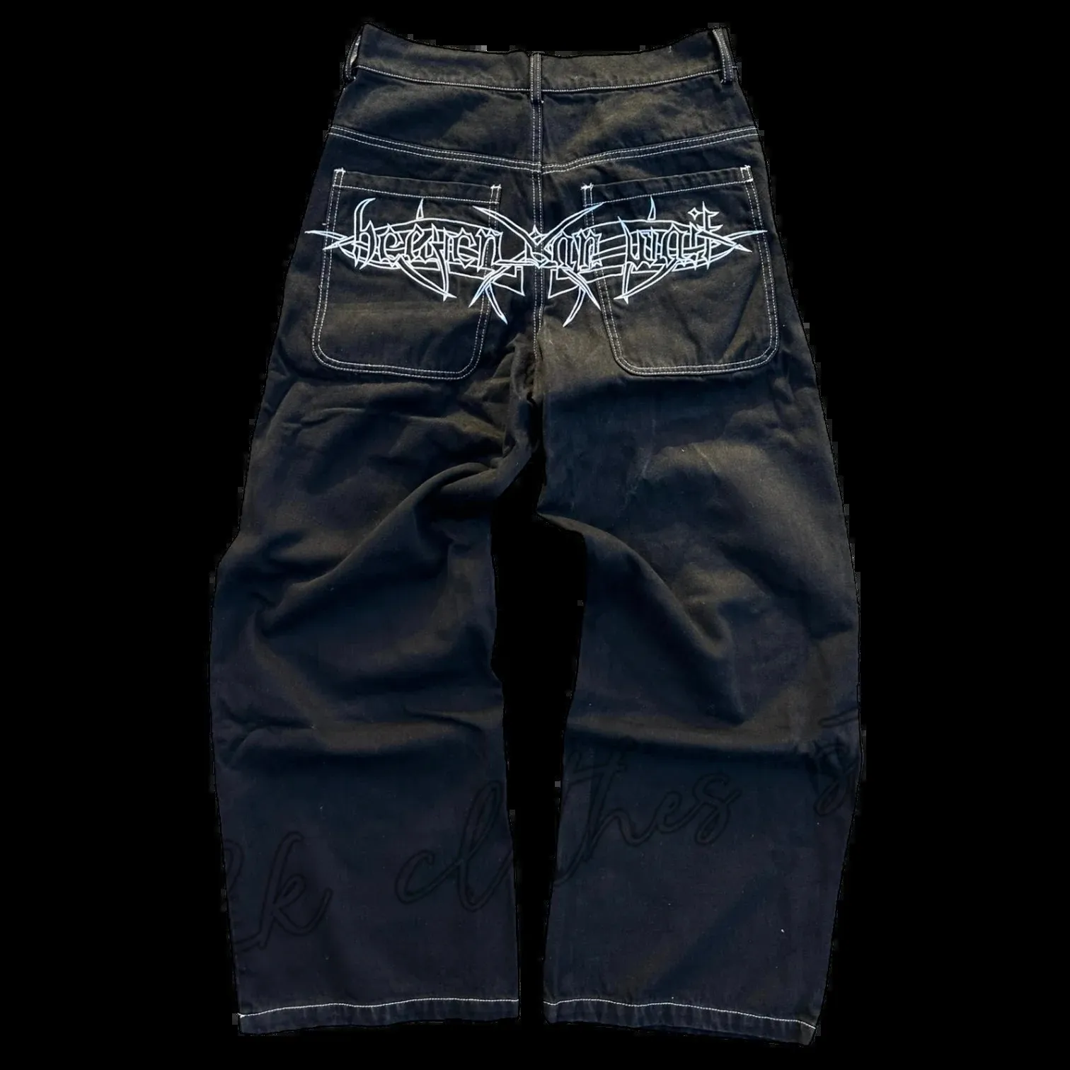 2025 nowe nadruki dżinsy męski – Men'S Fashion With Baggy Jeans recenzja i cena