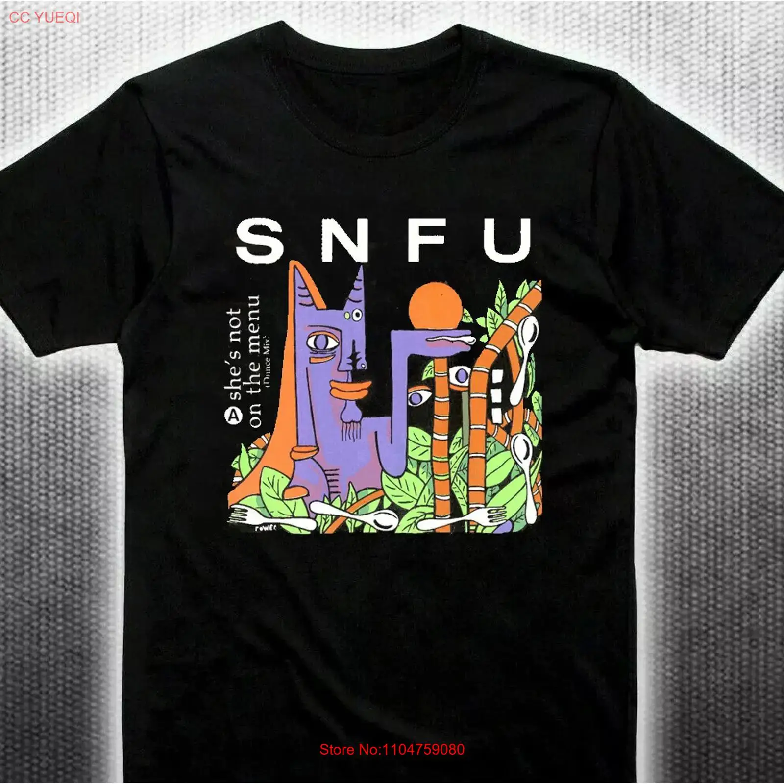 Bardzo RZADKA koszulka SNFU Ba – Mens Fashion Black Shirt recenzja i cena
