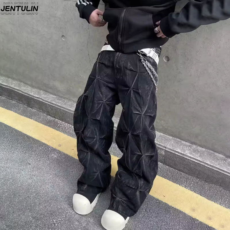 Spodnie męskie w stylu Y2K, z  – Men'S Fashion With Baggy Jeans recenzja i cena