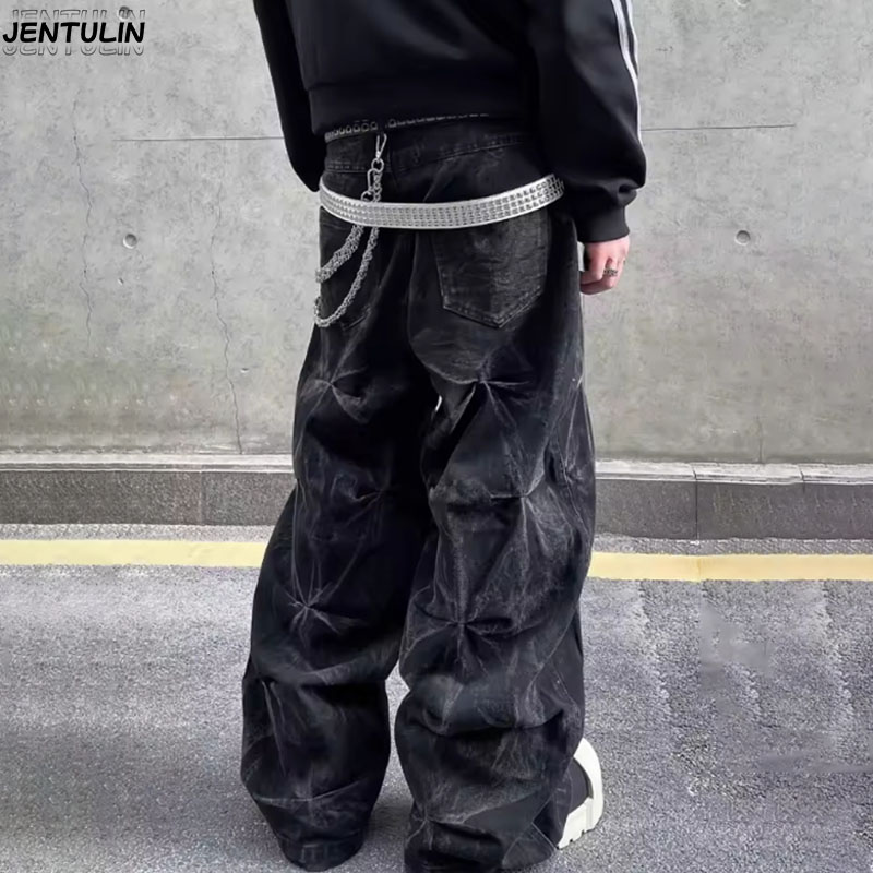 Spodnie męskie w stylu Y2K, z  – Men'S Fashion With Baggy Jeans recenzja i cena
