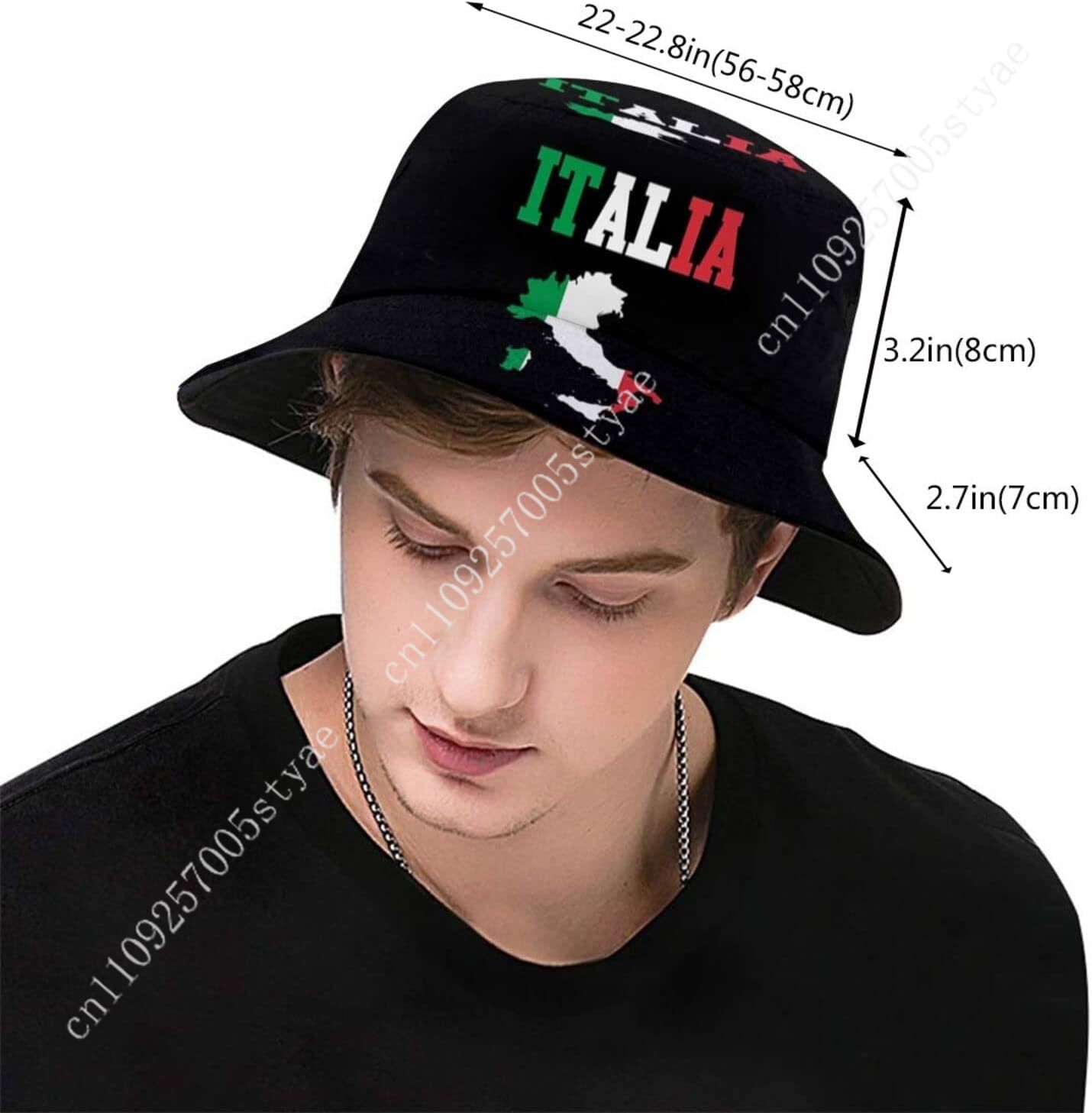 Kapelusz typu bucket hat z fla – Mens Fashion Bucket Hat recenzja i cena