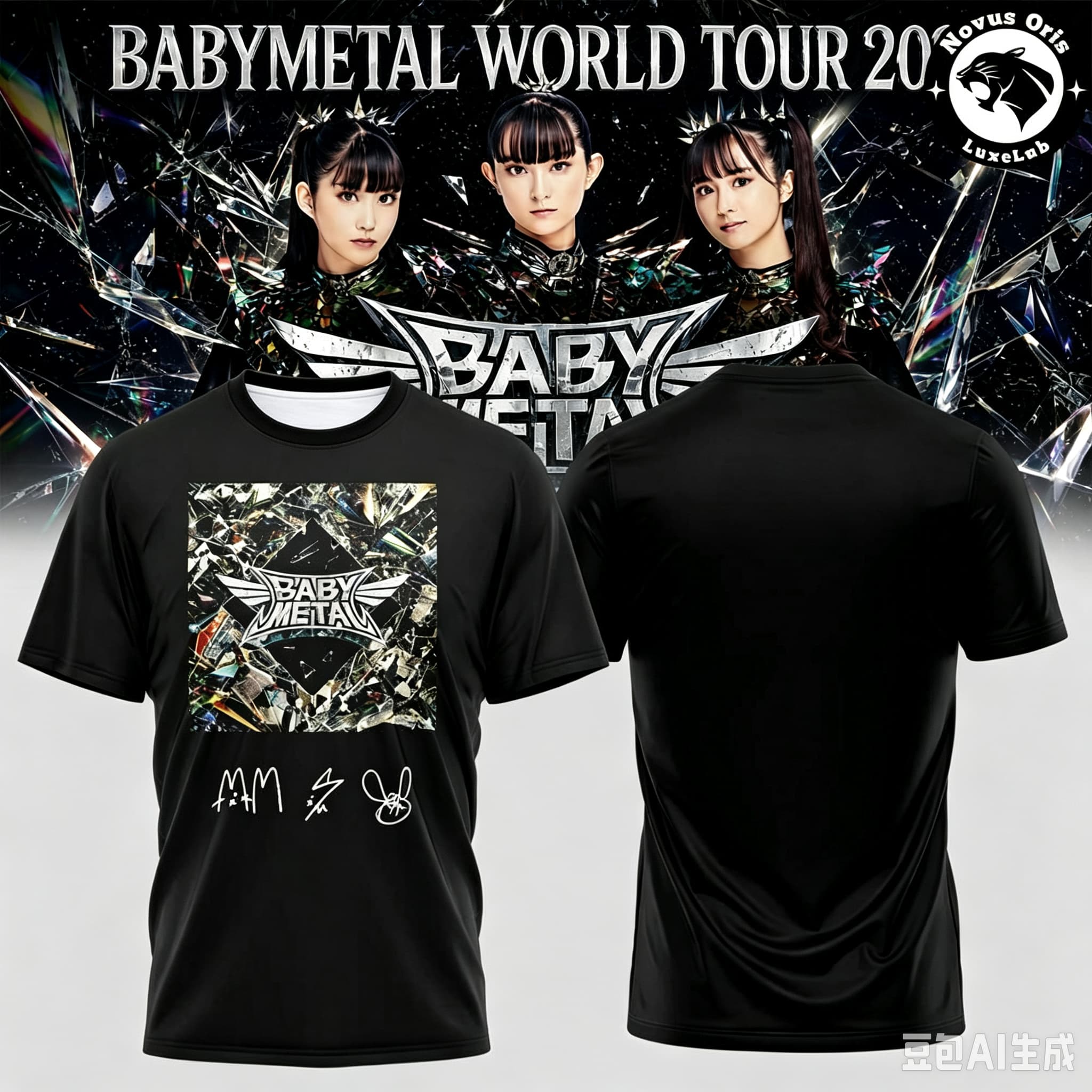 Męska koszulka Babymetal World – Mens Fashion World recenzja i cena
