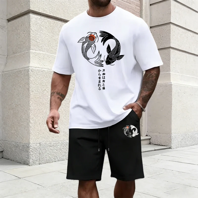 Męski dres z japońskim wzorem  – Mens Fashion Urban recenzja i cena