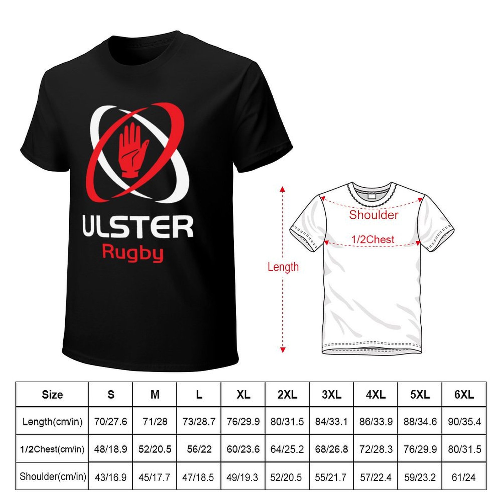 IRFU - Kultowa koszulka z moty – Mens Fashion Rugby Shirts recenzja i cena