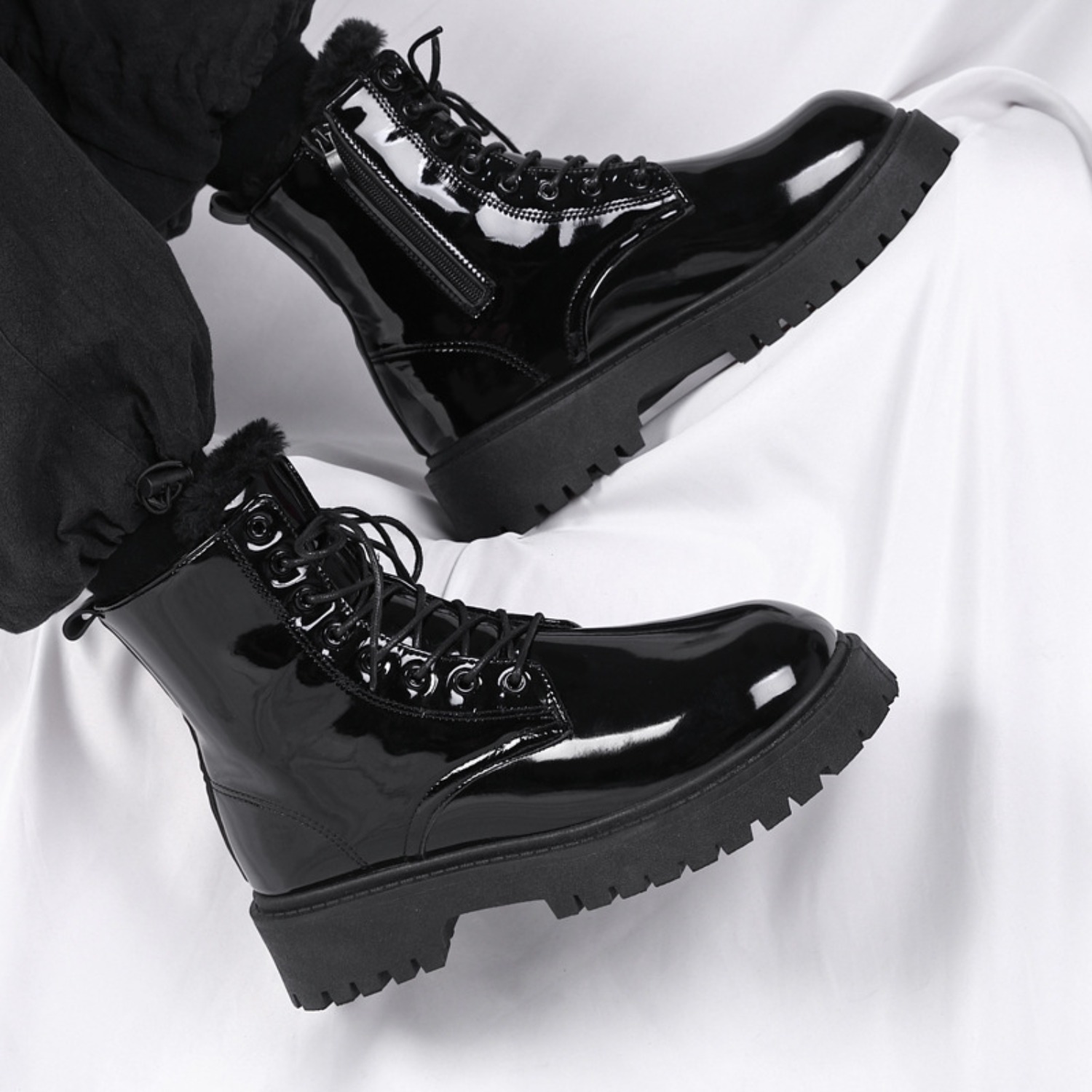 Męskie ciepłe pluszowe buty z  – Men'S Fashion News recenzja i cena