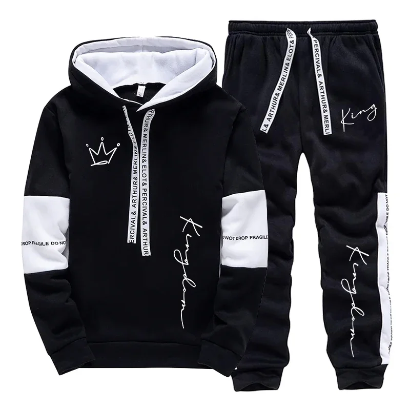 Męski zestaw: bluza z kapturem – Mens Fashion Urban recenzja i cena