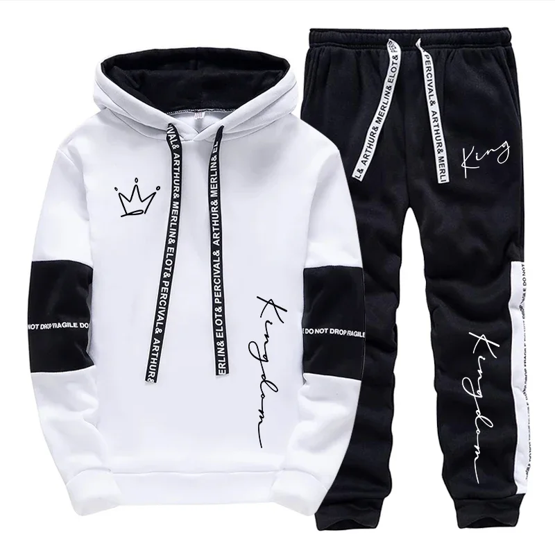 Męski zestaw: bluza z kapturem – Mens Fashion Urban recenzja i cena