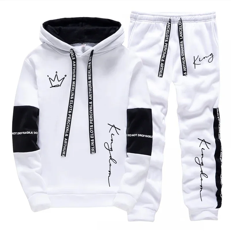 Męski zestaw: bluza z kapturem – Mens Fashion Urban recenzja i cena