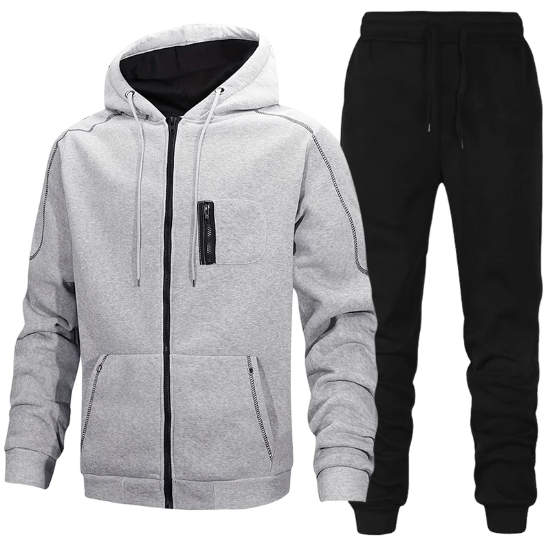 Męski dres sportowy, bluza z k – Mens Fashion Workwear recenzja i cena