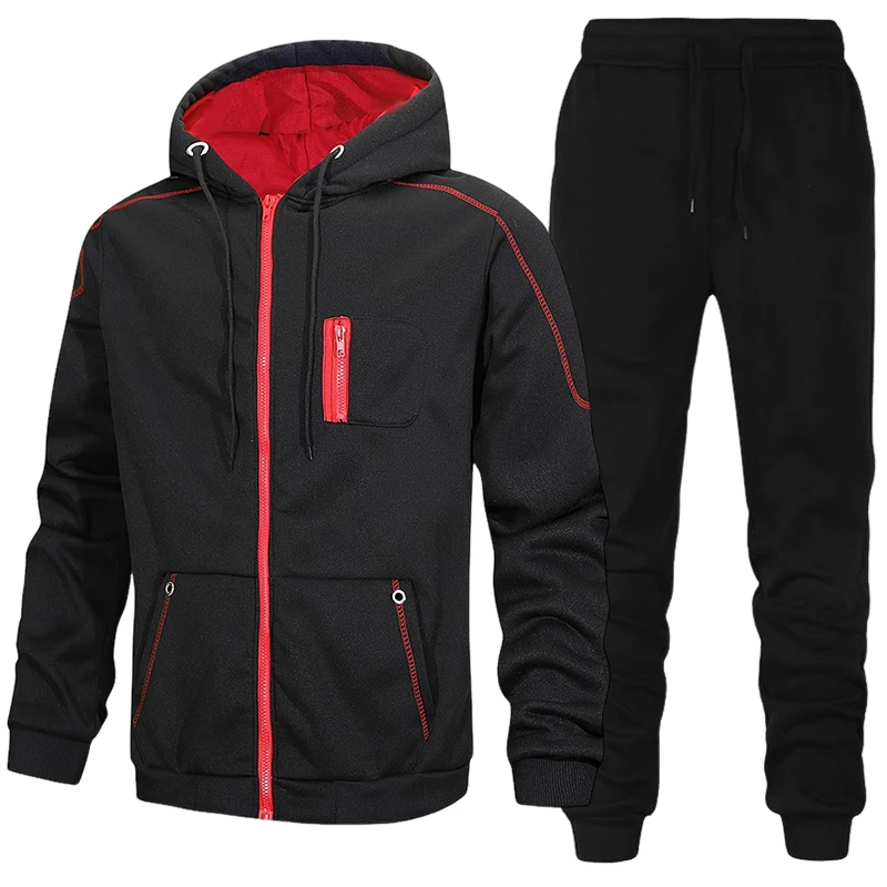 Męski dres sportowy, bluza z k – Mens Fashion Workwear recenzja i cena
