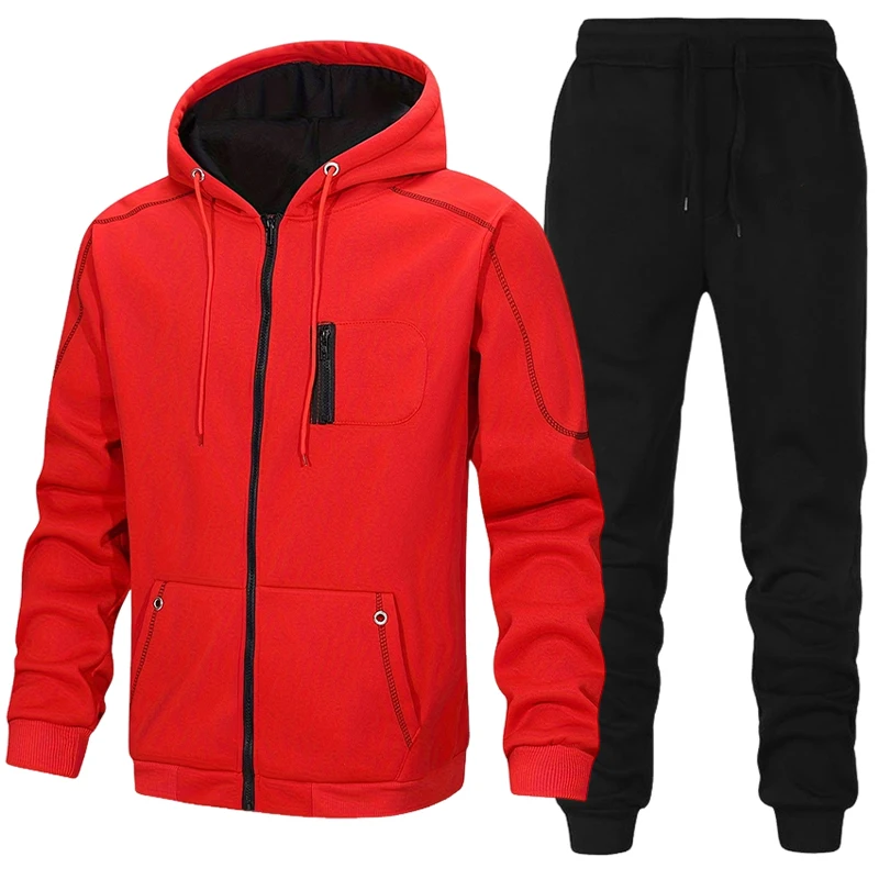 Męski dres sportowy, bluza z k – Mens Fashion Workwear recenzja i cena
