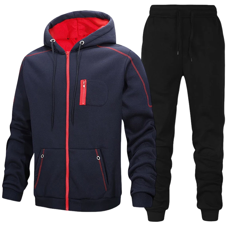 Męski dres sportowy, bluza z k – Mens Fashion Workwear recenzja i cena