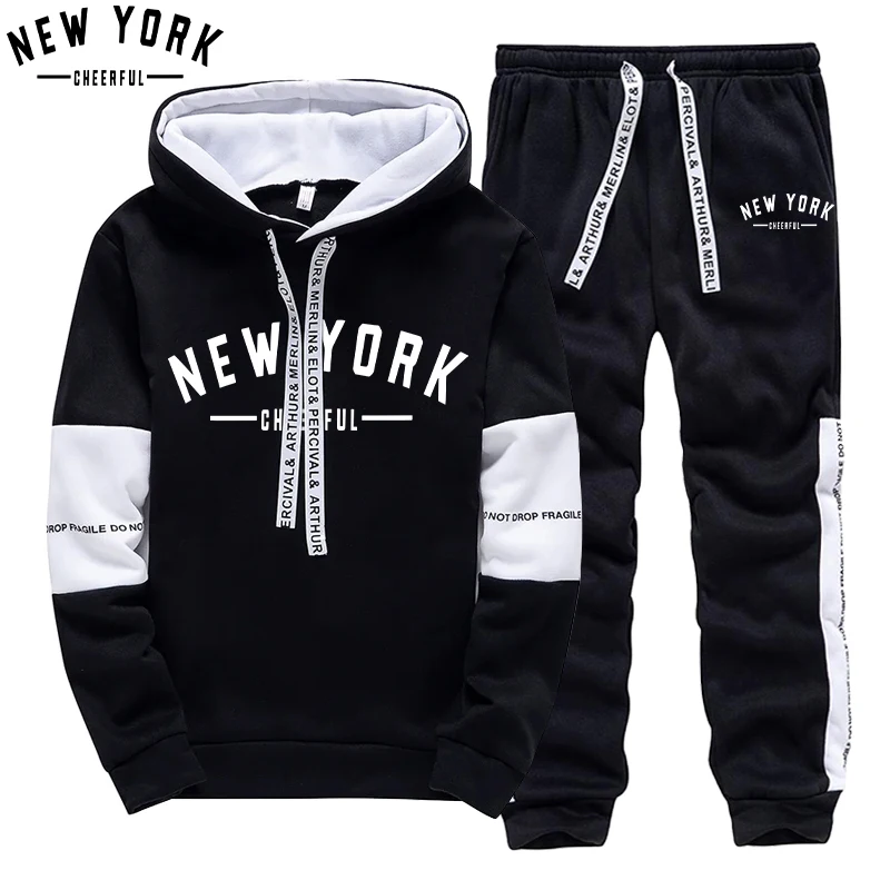 Męski zestaw/bluza z kapturem/ – Mens Fashion Urban recenzja i cena
