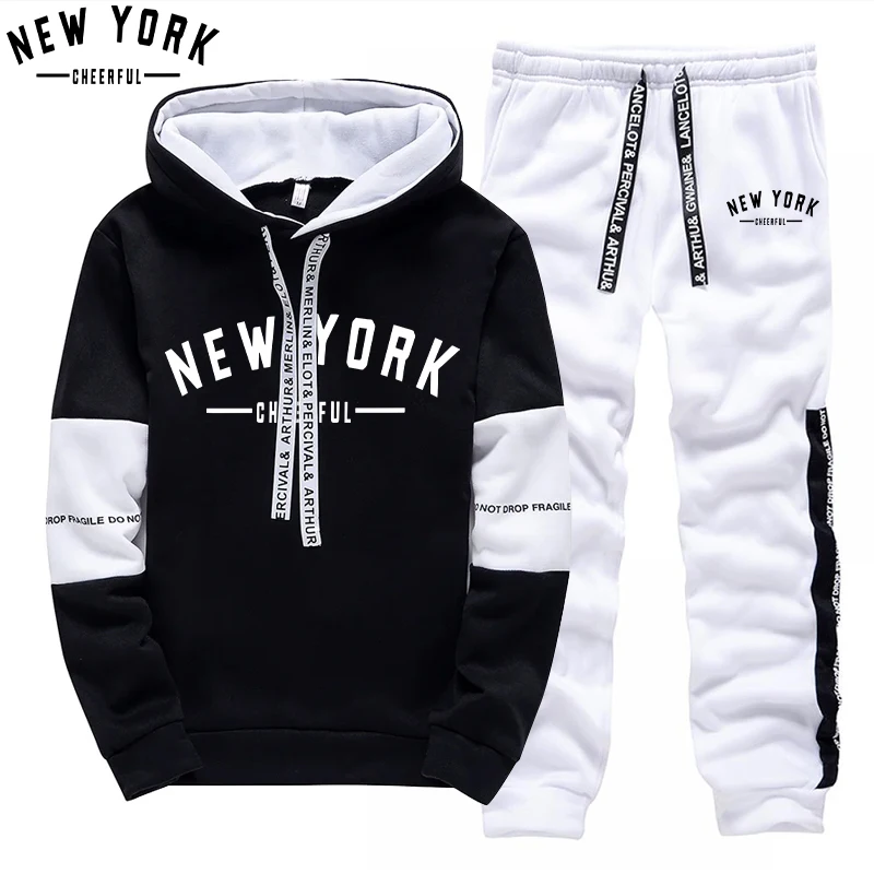 Męski zestaw/bluza z kapturem/ – Mens Fashion Urban recenzja i cena