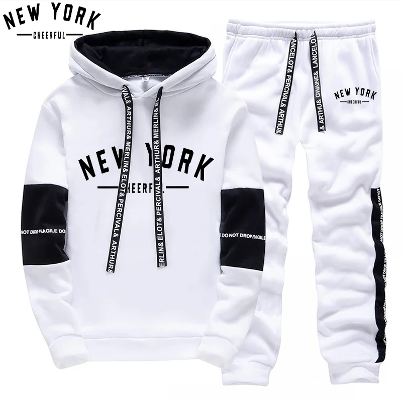 Męski zestaw/bluza z kapturem/ – Mens Fashion Urban recenzja i cena