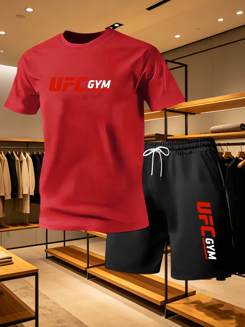 Męski zestaw: T-shirt i szorty – Men'S Fashion Essentials recenzja i cena