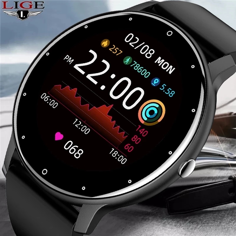 LIGE 2026 Nowy Smartwatch Męsk – Men'S Fashion Week 2026 recenzja i cena