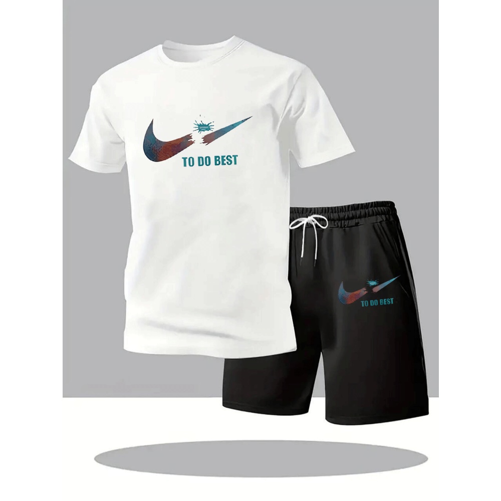 Nowy letni strój sportowy męsk – Mens Fashion Workwear recenzja i cena