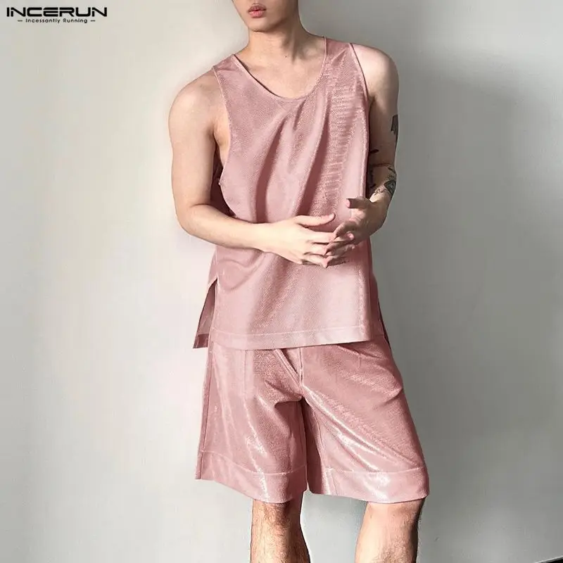 INCERUN Męskie Komplety Błyszc – Men'S Fashion For 2026 recenzja i cena
