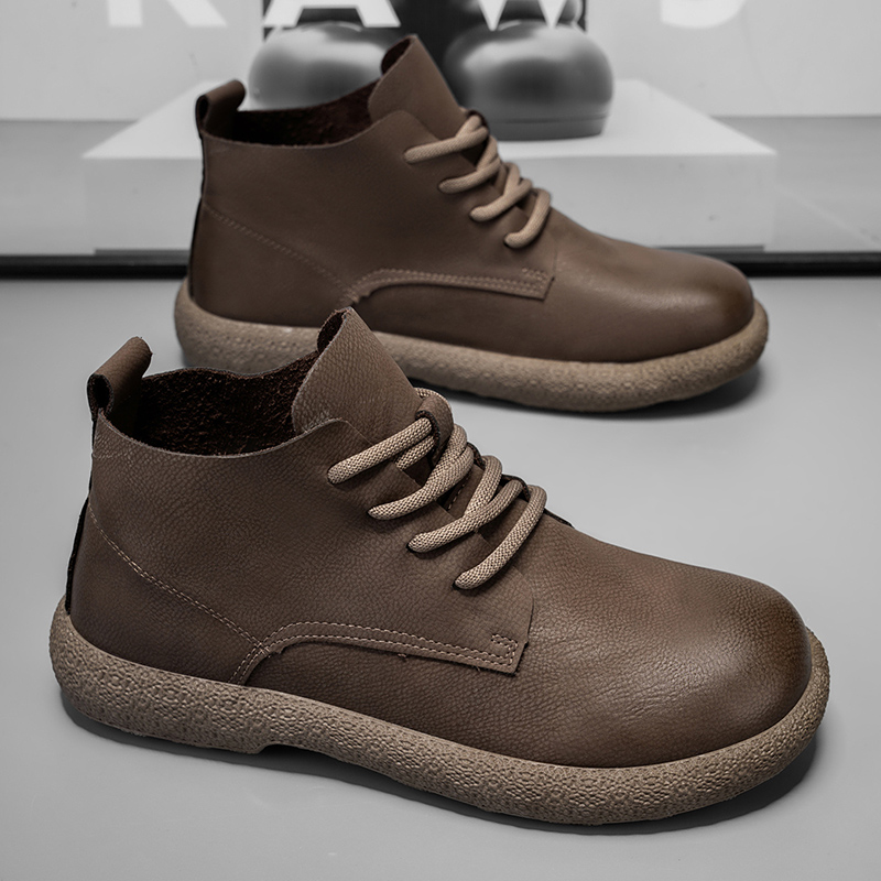Męskie botki do kostki, brązow – Men'S Fashion News recenzja i cena