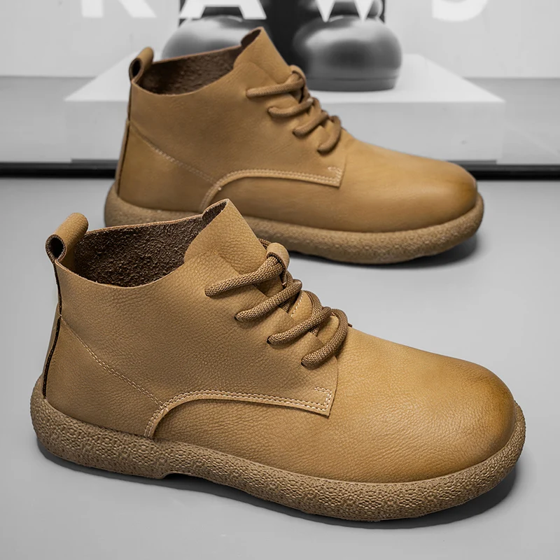 Męskie botki do kostki, brązow – Men'S Fashion News recenzja i cena